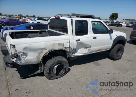 2001 Nissan Frontier Crew Cab Xe из США, поврежденный, VIN 1N6ED27T21C327101